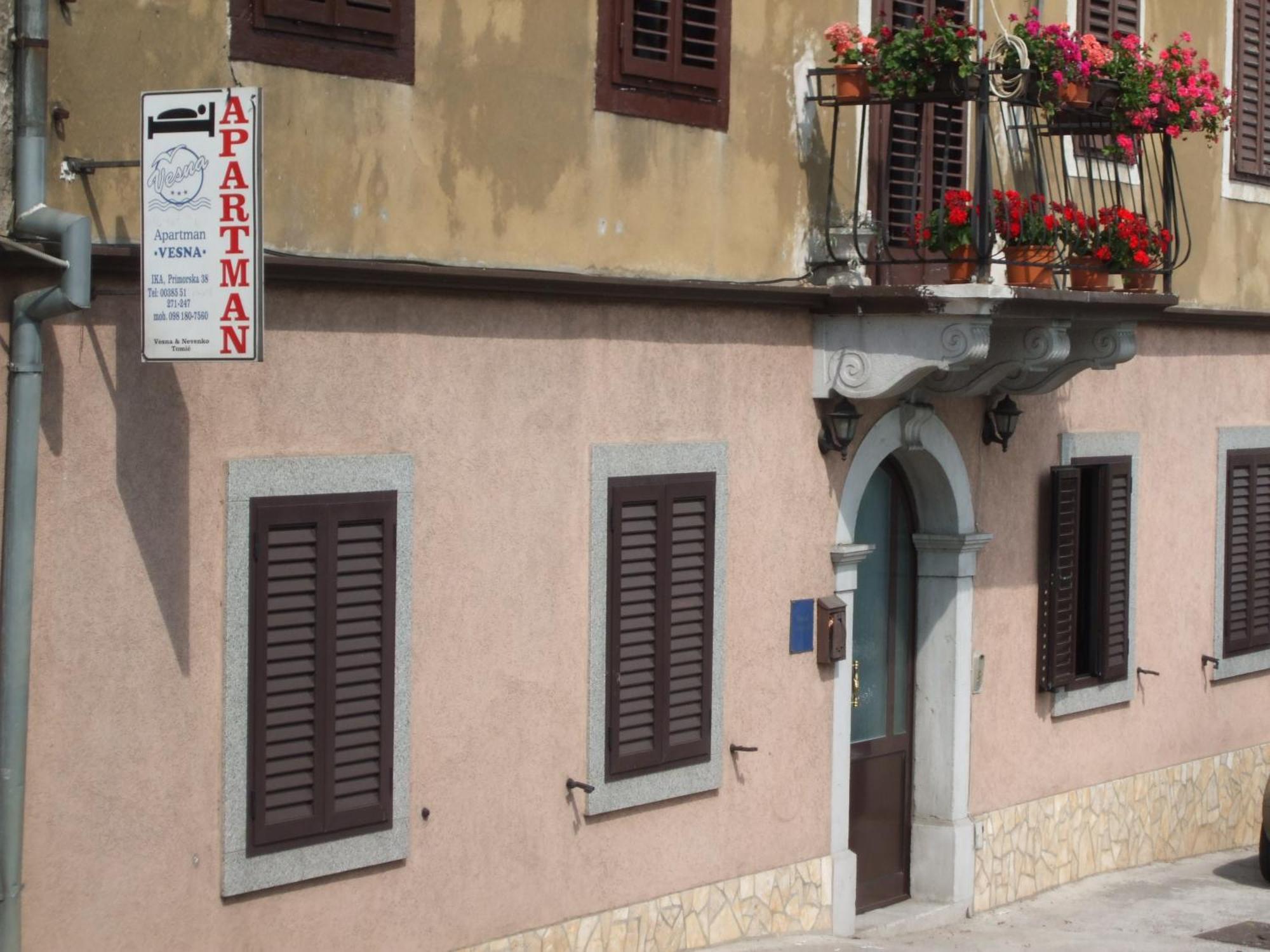 Apartment Vesna A2 Ika Bagian luar foto